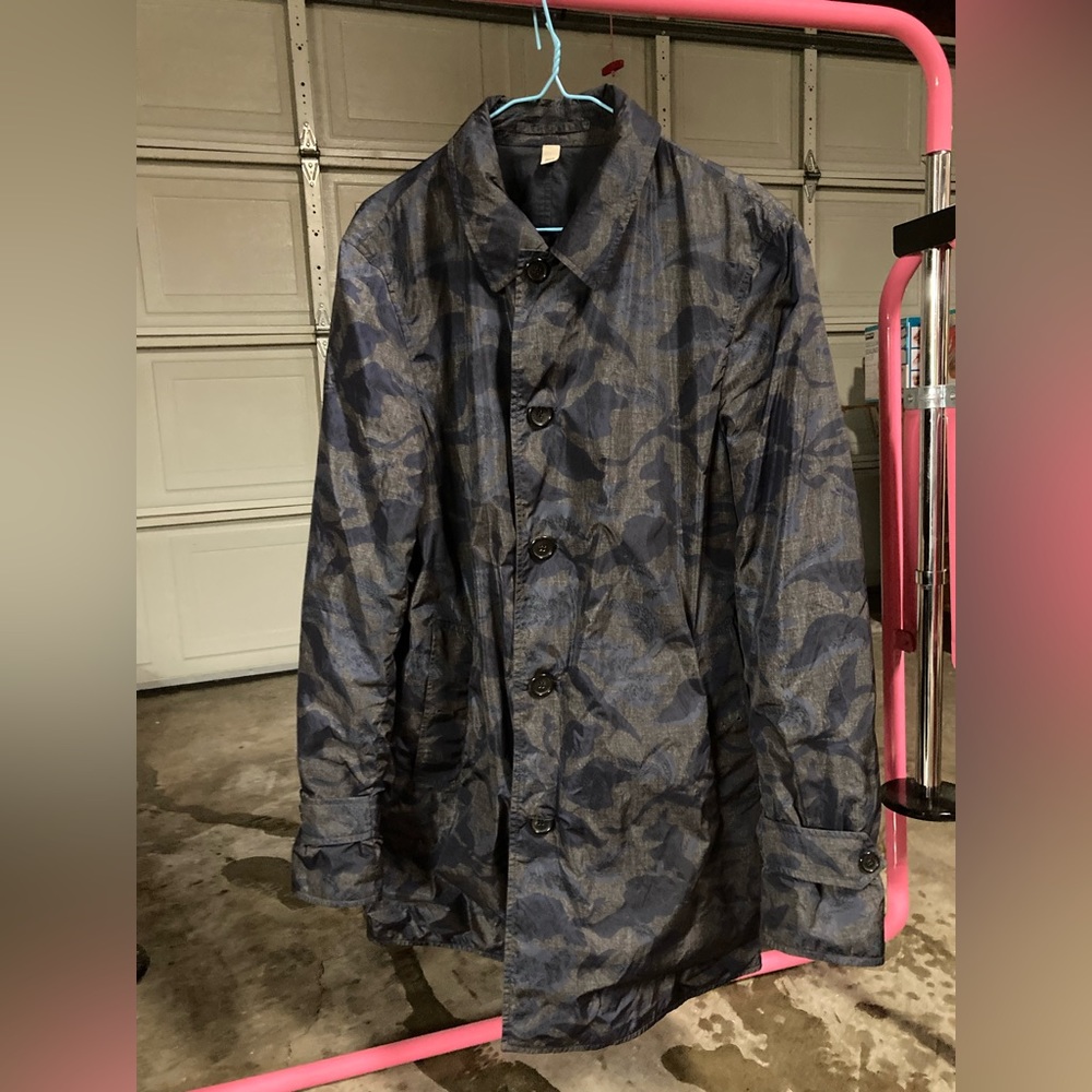 Burberry nylon reversible coat